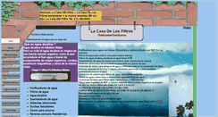 Desktop Screenshot of lacasadelosfiltros.net